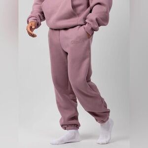 Comfrt Minimalist Sweatpants in Orchid Size 2X Loungewear Athleisure Plus Size